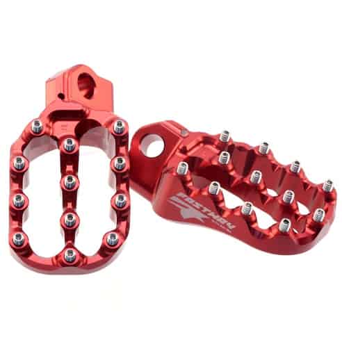Evo Air Footpegs - Red (RDS)
