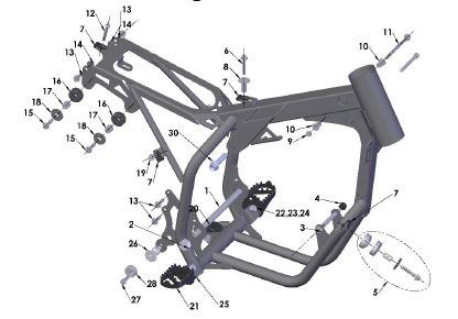 2020 Cobra CX50 JR - FRAME 1