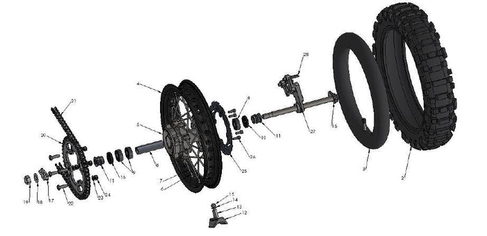 SPROCKET - 39T ALUM