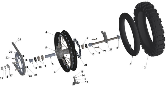 2018 Cobra CX65 - WHEEL - FRONT