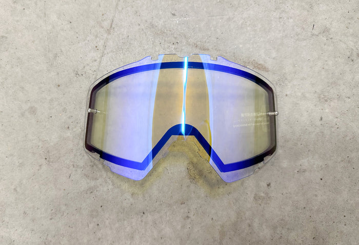 FlowVision® Rythem/Section™ Motocross Lens: Dual-Pane, Anti Fog Pro-Translucent Pink