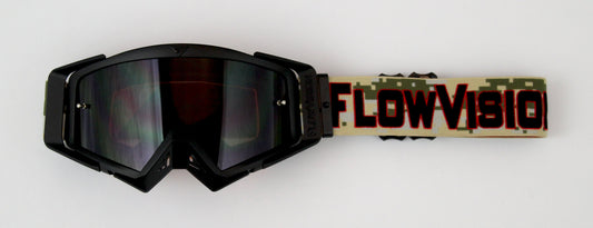 Flow Vision Rythem™ Motocross Goggle: Desert Storm