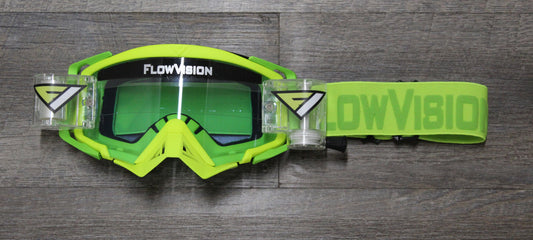 FlowVision® Rythem/Section™ Film-Motocross System: Clear Blue
