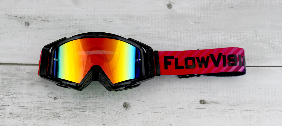 Flow Vision Rythem™ Motocross Goggle: Plaid