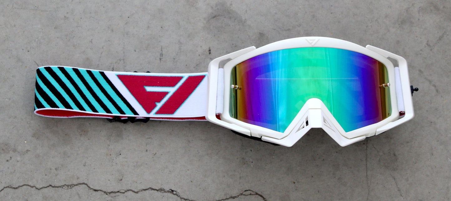 Flow Vision Rythem™ Motocross Goggle: Miami Vice