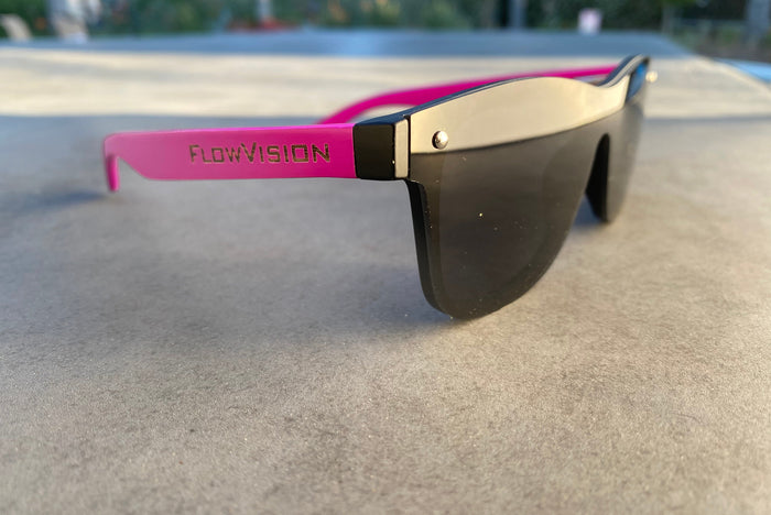 Flow Vision Rythem™ Sunglasses: Luminate (Pink/Black)