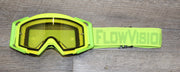 FlowVision® Rythem/Section™ Motocross Lens: Dual-Pane, Anti Fog Pro-Clear Yellow