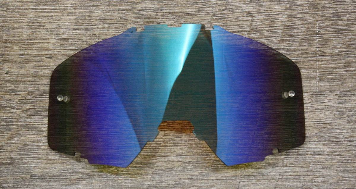 Flow Vision® Rythem/Section™ Motocross Lens: Blue