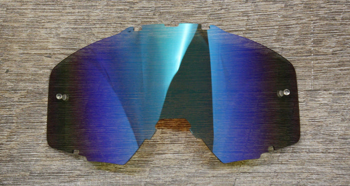Flow Vision® Rythem/Section™ Motocross Lens: Blue