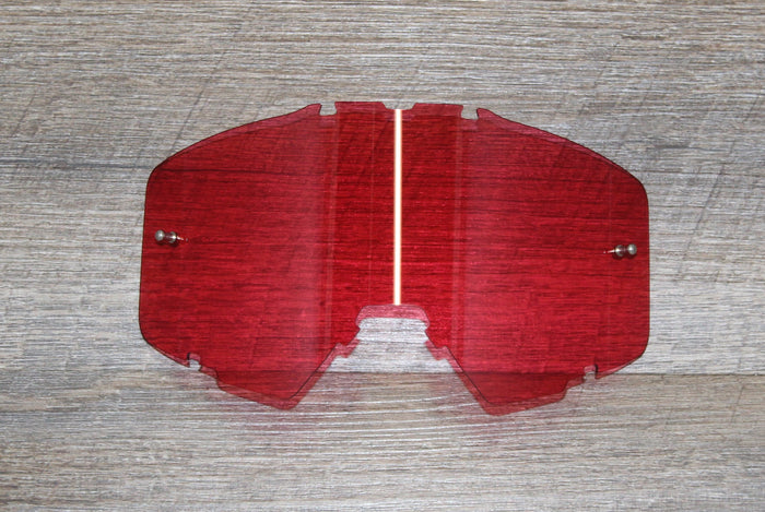 FlowVision® Rythem/Section™ Motocross Lens: Red Clear