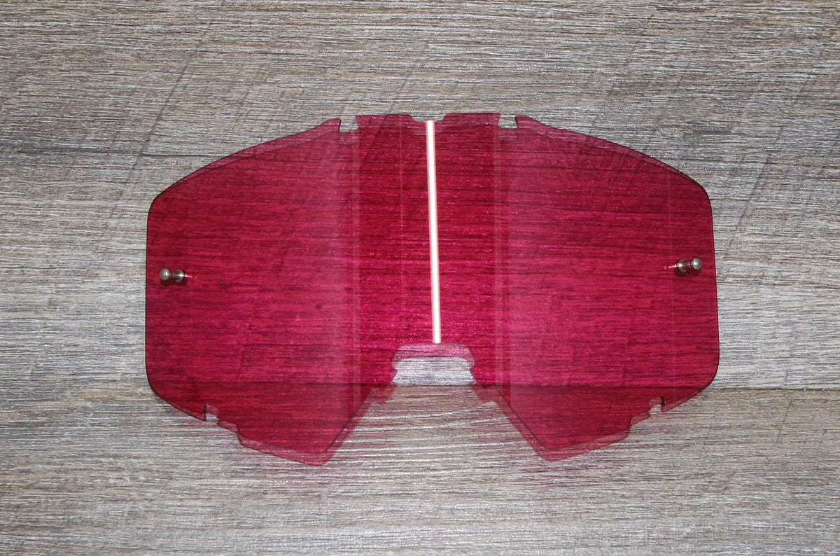FlowVision® Rythem/Section™ Motocross Lens: Pink Clear